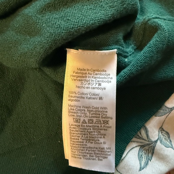 J.Crew Green Ruffle Neck Sweater - Picture 4 of 4